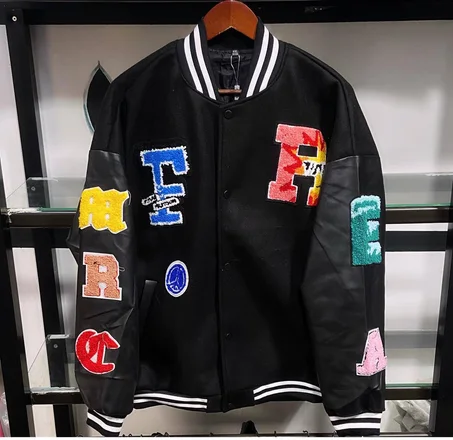 Bombers Noir Letters