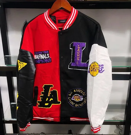 Bombers LA rouge noir