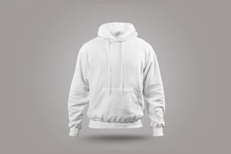 Pull Capuche Blanc