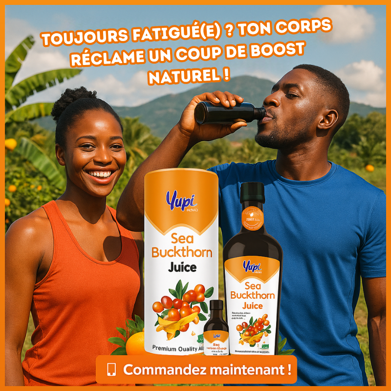 🧡 Sea Buckthorn Juice – Jus naturel aux 1000 bienfaits