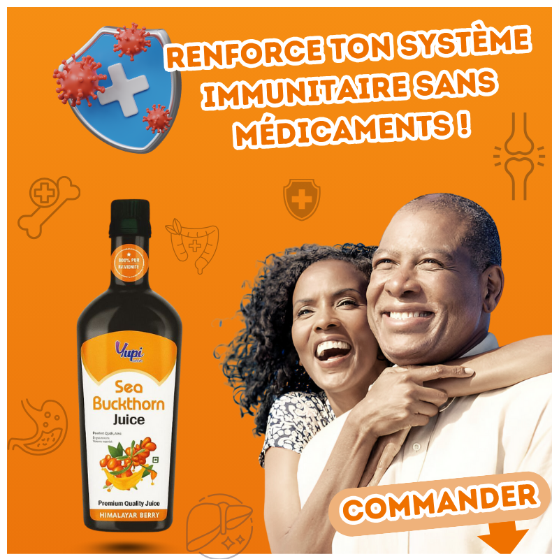 🧡 Sea Buckthorn Juice – Jus naturel aux 1000 bienfaits