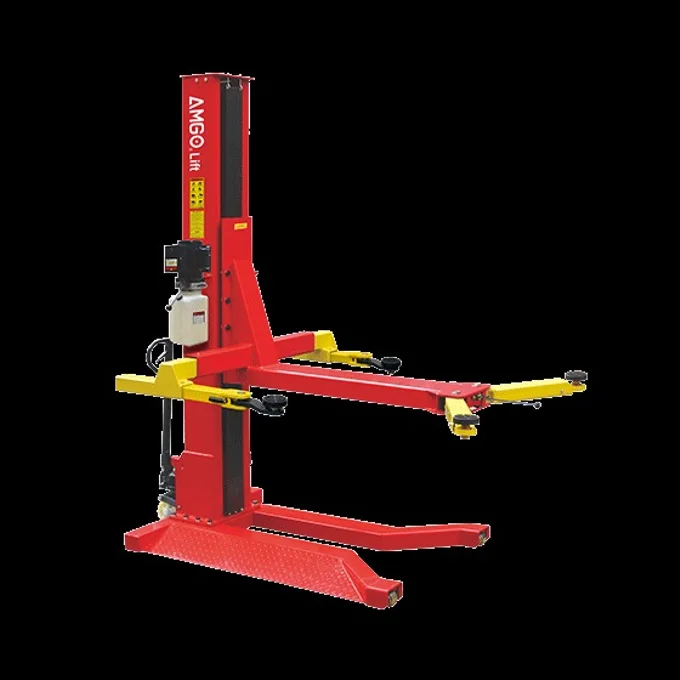 AMGO SML-7 7,000 lbs Single Post Lift