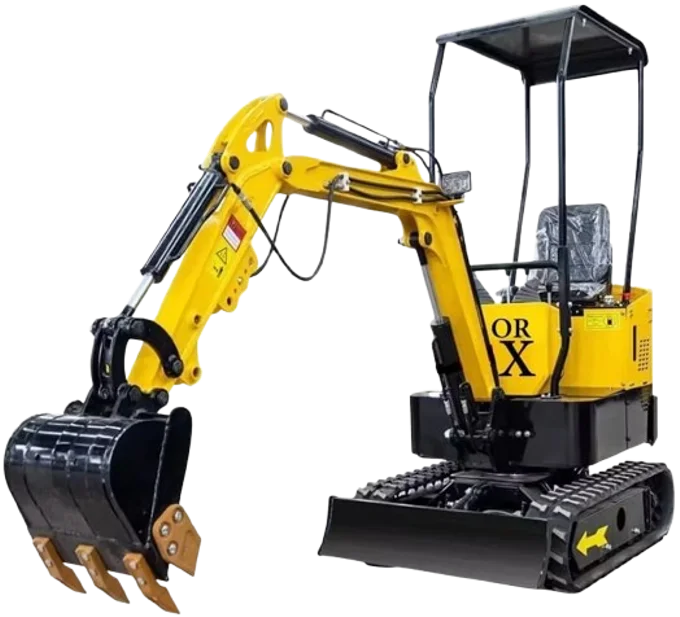 TYPHON Terror X Storm Mini Trencher – 1 Ton Trench Digger with Canopy