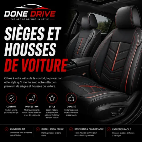 Sièges et Housses de Voiture