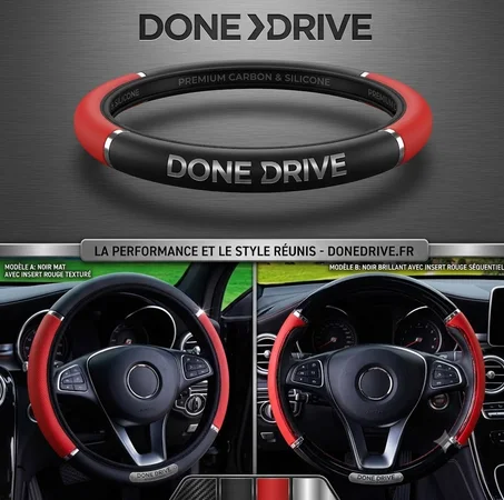 CGEAMDY Couvre Volant Voiture