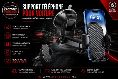 📱 SUPPORT TÉLÉPHONE MAGSAFE PREMIUM