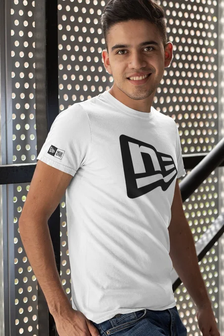 new era black and white T-Shirt - Adult - new era  brand