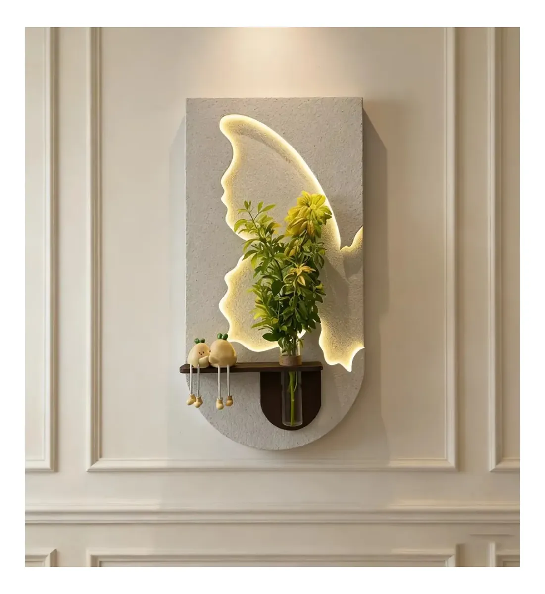 لوحة حائط عصرية مع إضاءة LED مميزة