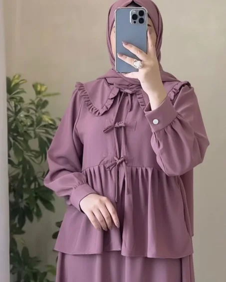 Hidjab avec liquette