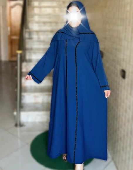 عباية مع الشال