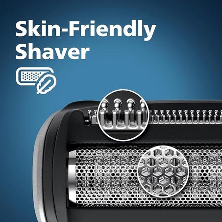 ماكينة حلاقة الجسم القابلة للشحن و المقاومة للماء لطيفة على البشرة من فيليبس