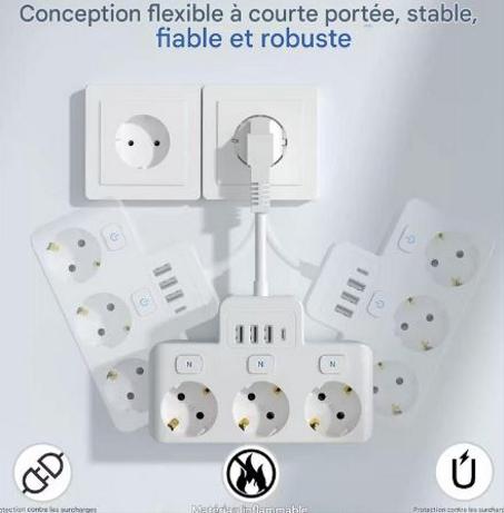 Multiprise multifonctionnelle