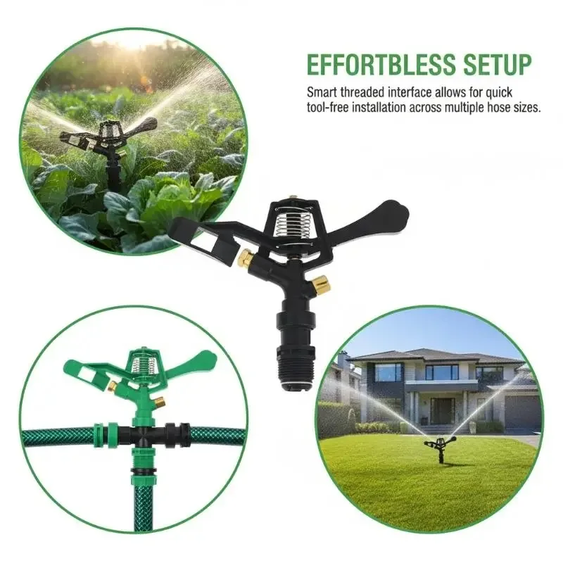 Asperseurs Arrosage rotatifs 360 °