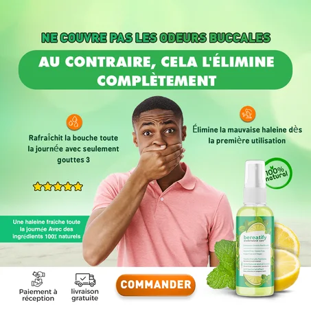 Sérum Contre la Mauvaise Haleine