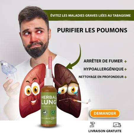 Spray Nettoyant Pour Les Poumons