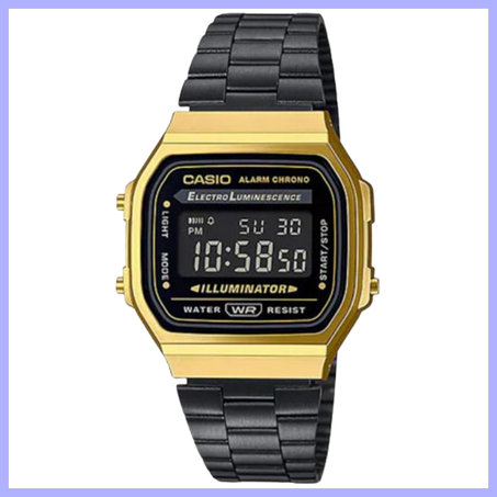 MONTRES UNISEXE CASIO A168WEGB