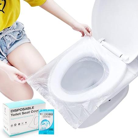 أغطية مقاعد تواليت مضادة للماء - 50 قطعة