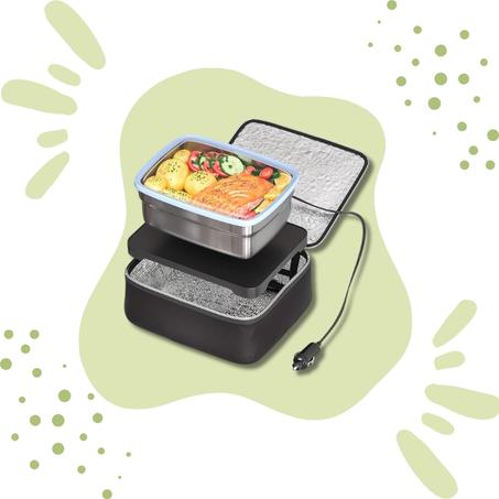 صندوق غداء محمول لتسخين الطعام 12V