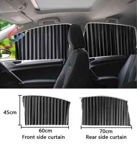 🛡️ ستائر نوافذ السيارة المغناطيس🚙🚘🚗