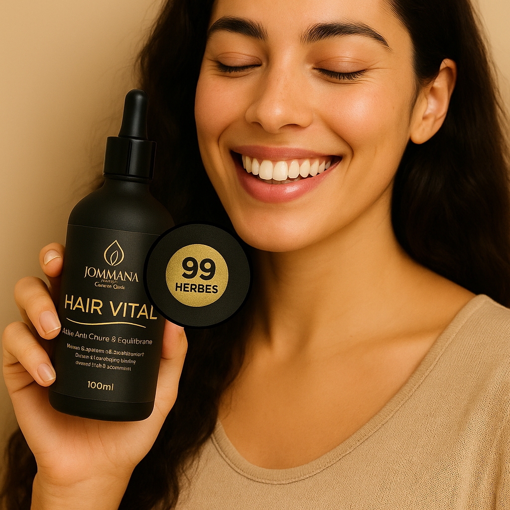 Huile Capillaire Hair Vital – 99 Herbes – Anti-Chute & Accélérateur de Pousse – 100ml