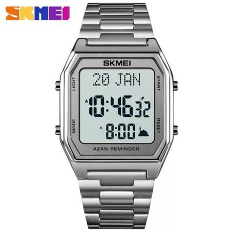 ساعة المسلم الذكية SKMEI – montre numérique Qibla pour hommes