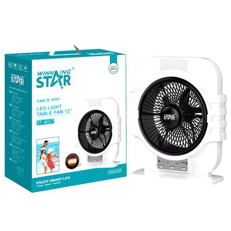 Ventilateur de table à LED Rechargeable winning starModèle