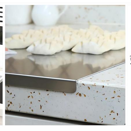 Planche à découper en inox لوح تقطيع من الفولاذ المقاوم للصدأ