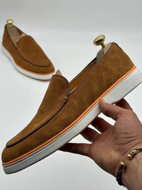 ارتقي بأناقتك حذاء لوفر فاخر من الجلد الطبيعي