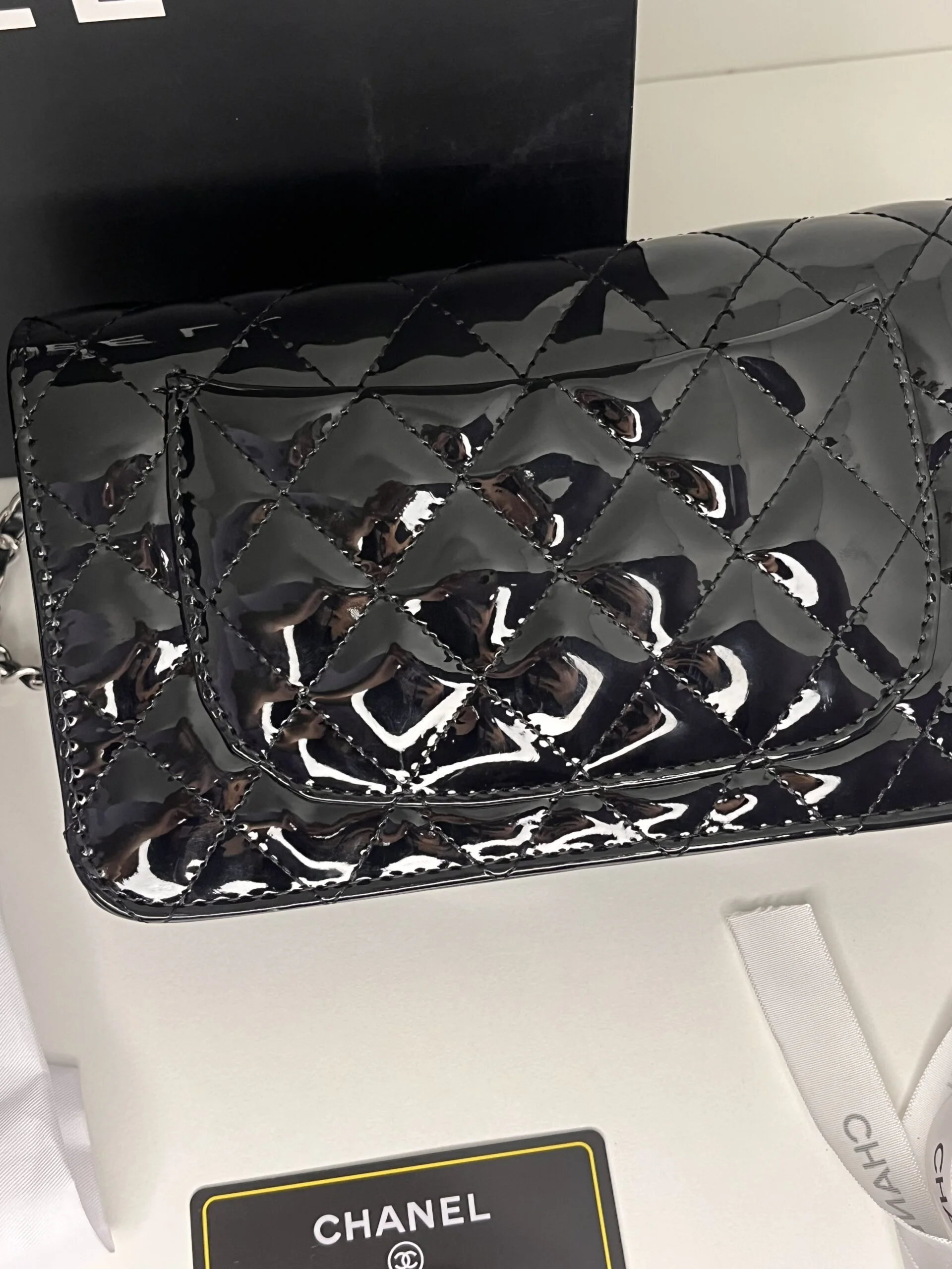 Chanel Classic Flap – Cuir Vernis Noir