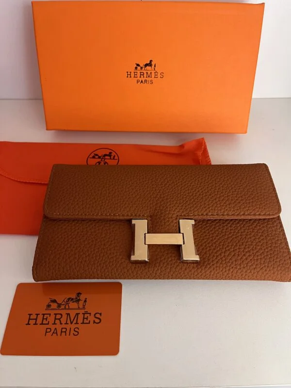Portfeuille Hermès Marron