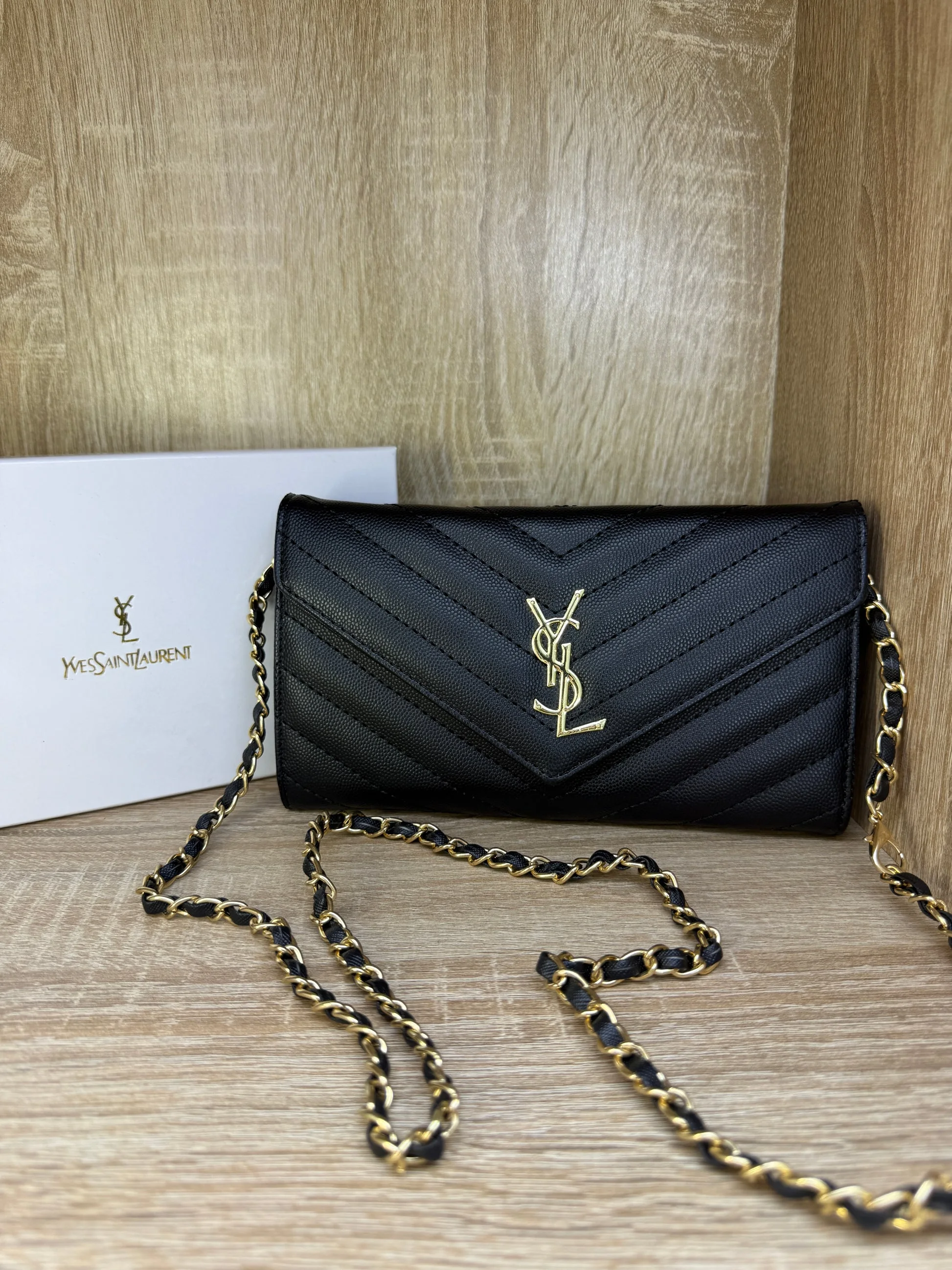 Pochette Ysl Noir