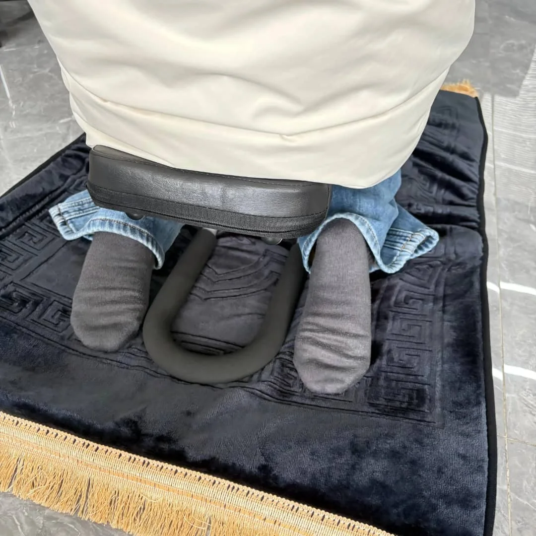 Tabouret de Prière Sujud, Soulage vos Genoux et Relevez vous Confortablement ( MODEL AJUSTABLES )