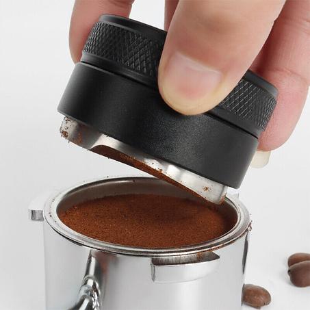 Niveleur à Café Expresso en Acier Inoxydable 58mm
