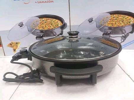 Lamacom Poêle à pizza électrique