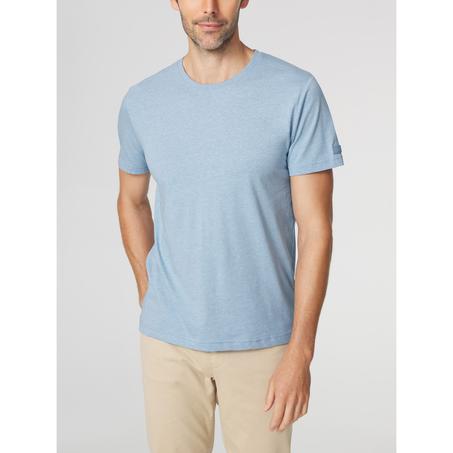 RSO يتلائم مع تي شيرت قطني نصف كم رجالي سادة