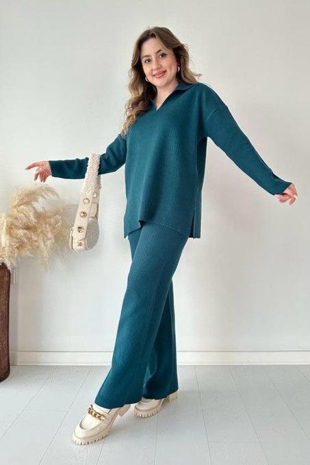 طقم كاجوال أنيق بقطعتين