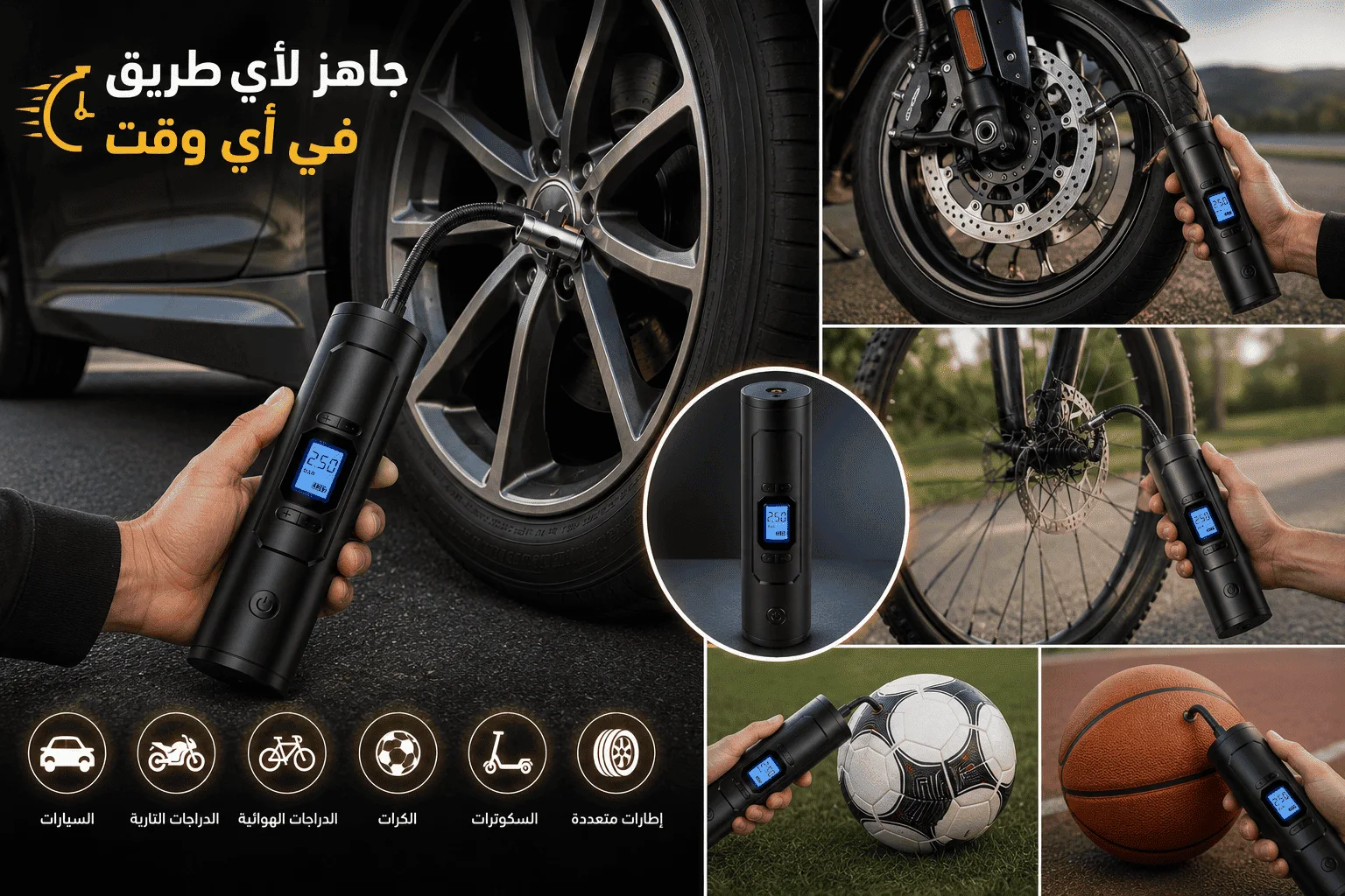 اداة تنظيف نوافذ السيارة من المايكروفايبر بمقبض قابل للتمديد وغطاء من القماش غطا