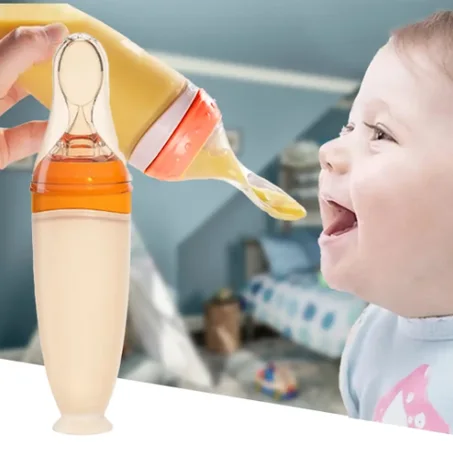 ملعقة الإطعام الذكية للأطفال – وجبات أسهل و أقل فوضى أينما كنت.
