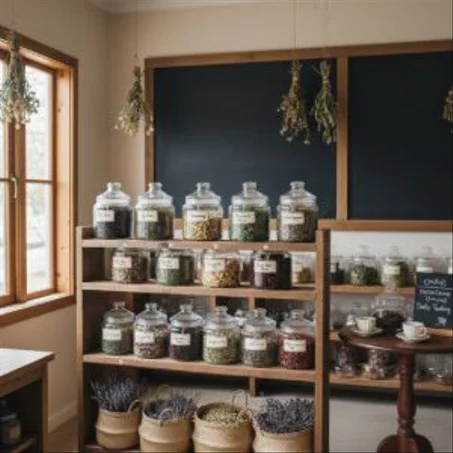 شاي و أعشاب مغربية