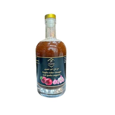 خل التفاح والثوم العضوي