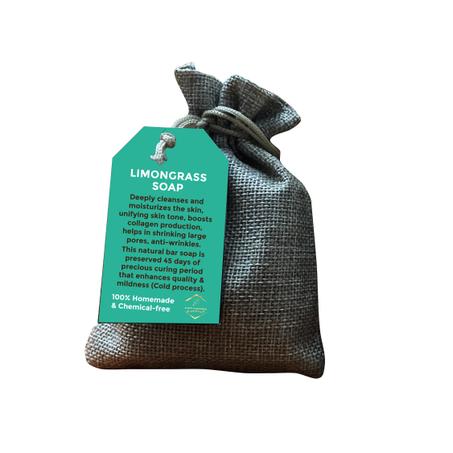 Lemongrass soap صابون الليمونكراس