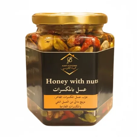 عسل بالمكسرات