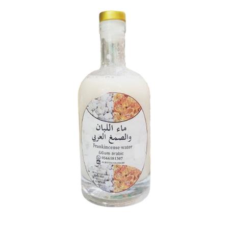 ماء لبان وصمغ العربي