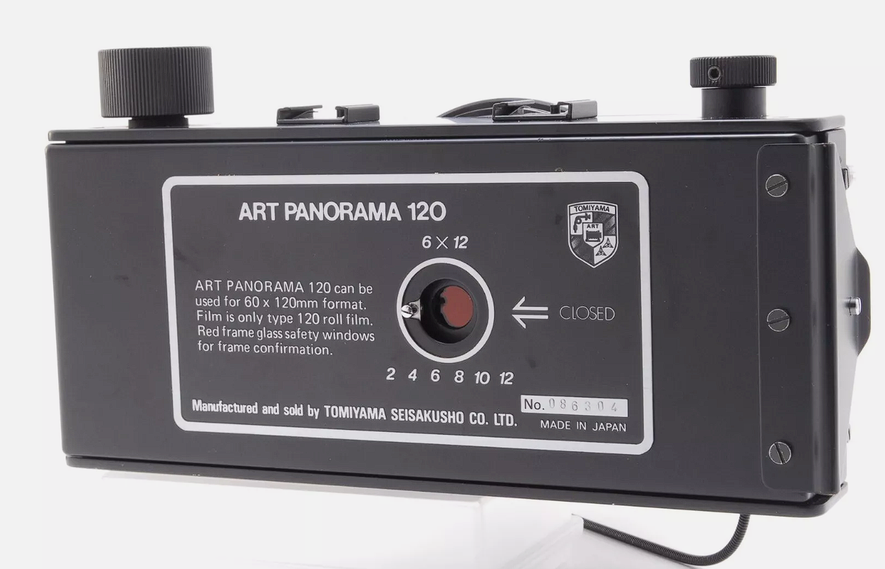 Tomiyama Art Panorama 6x12 cm Film Camera w/Finder 75mm