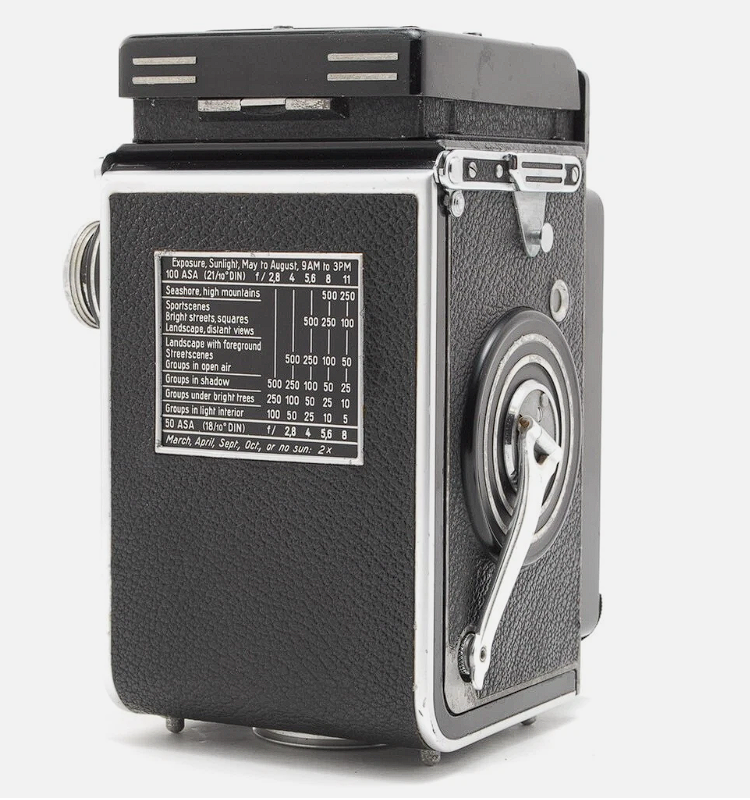 Rolleiflex 2.8C Xenotar 80mm f/2.8 Circular Aperture