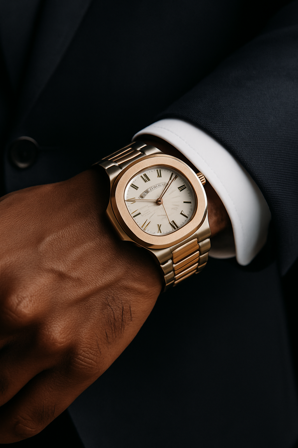 Montre Patek Philippe Nautilus pour Homme – Élégance Inégalée pour les Leaders Africains