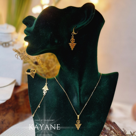 Ensemble TAZERZIT en acier inoxydable