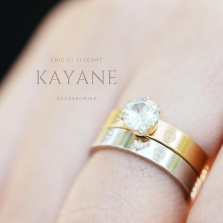 Bague Luxe Absolu en acier inoxydable