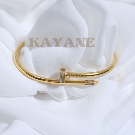 Bracelet Clou chic en acier inoxydable