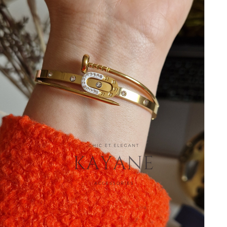 Bracelet Clou Élégance